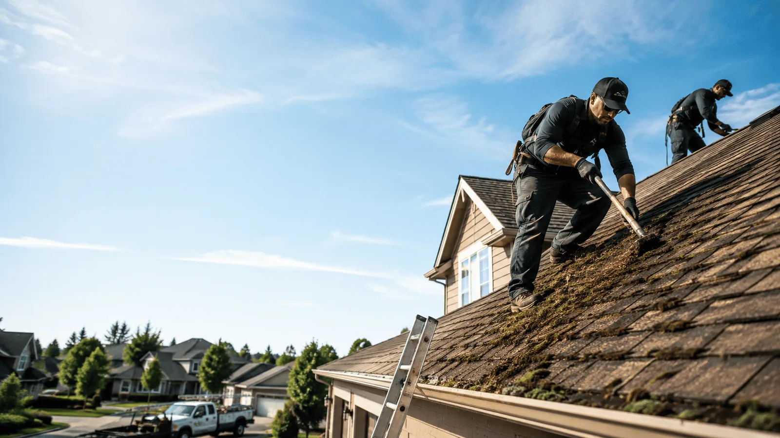 Roof Moss Removal in Metamora, OH near me